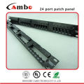China Hersteller Gute Qualität Winkel Patch Panel mit hochwertigen Anwendung Cat5e / 6 / 6A Typ